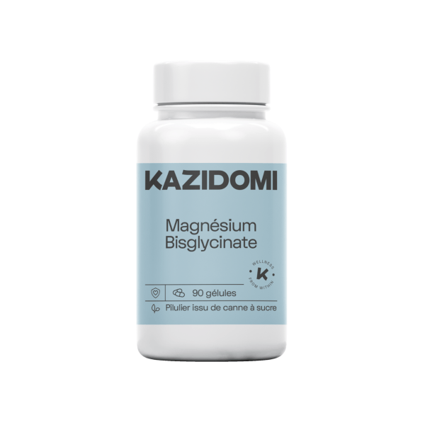 kazidomi Magnésium Bisglycinate 90 gélules suisse
