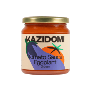 Kazidomi - Organic Tomato and Eggplant Sauce 300g