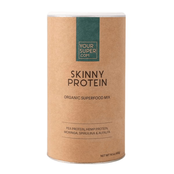 your super, skinny protein, superfood, suisse