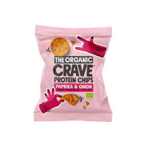 The Organic Crave - Paprika & onion organic protein chips 30g
