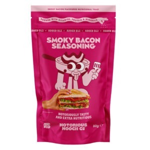 Notorious Nooch - Smoky Bacon nutritional yeast with B12, 80g