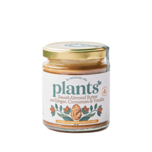 Plants by Deliciously Ella - Smooth Almond Butter With Ginger, Cinnamon & Vanilla 170g